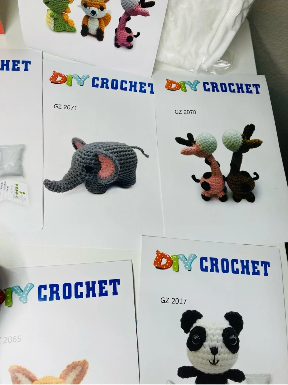 DIY Crochet Amigurumi Plush Toys - EVERYTHING YOU NEED Patterns for‎ 7 Animals